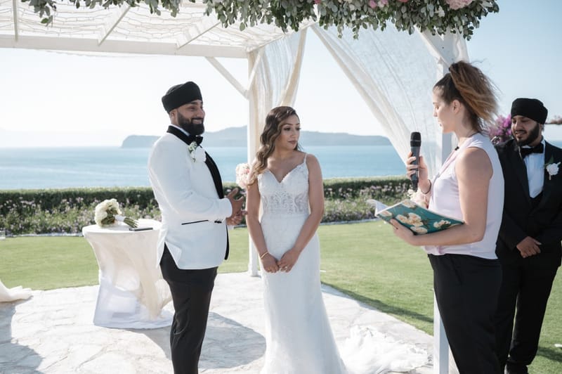 Amar & Simi Indian Wedding in Crete