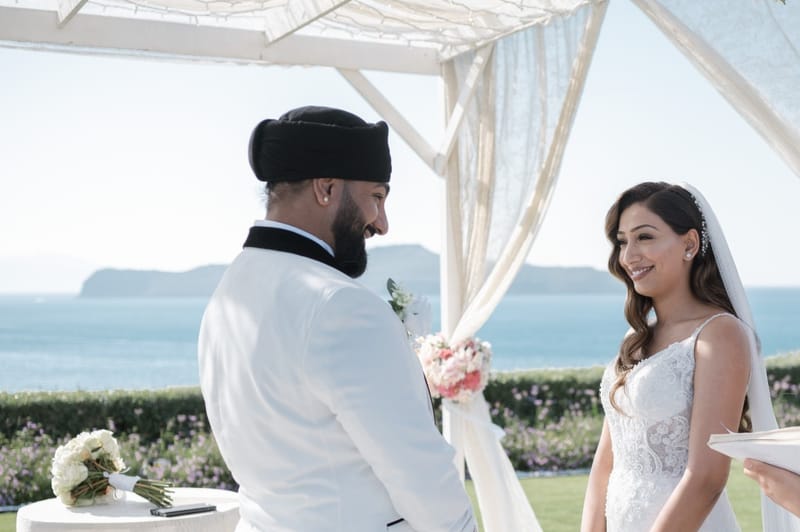 Amar & Simi Indian Wedding in Crete