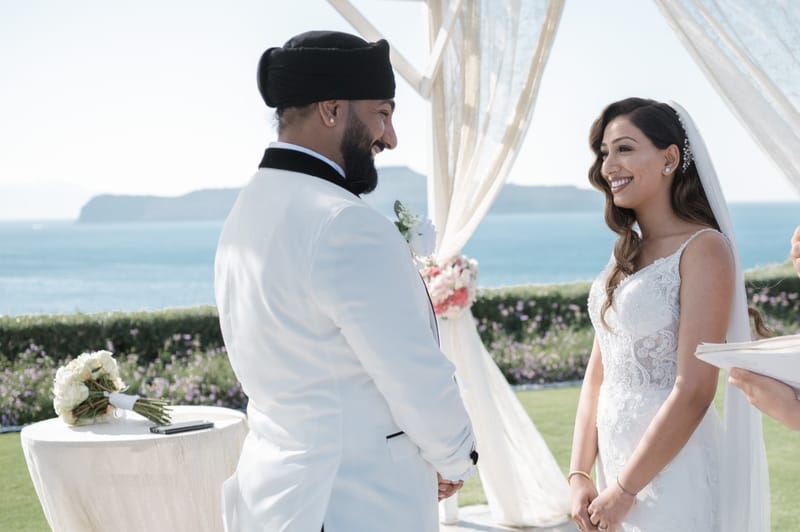 Amar & Simi Indian Wedding in Crete