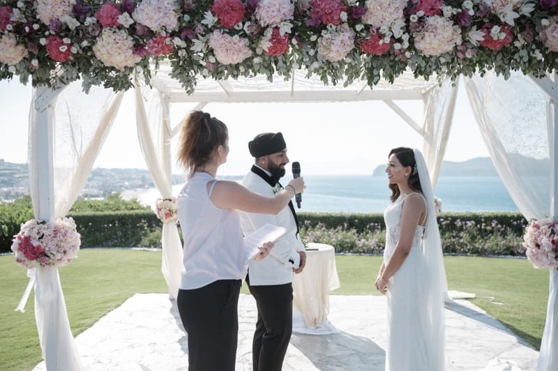Amar & Simi Indian Wedding in Crete