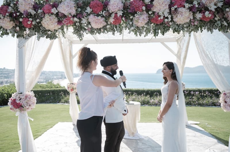 Amar & Simi Indian Wedding in Crete