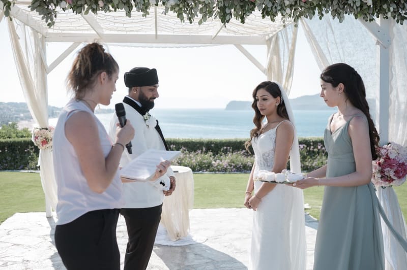 Amar & Simi Indian Wedding in Crete