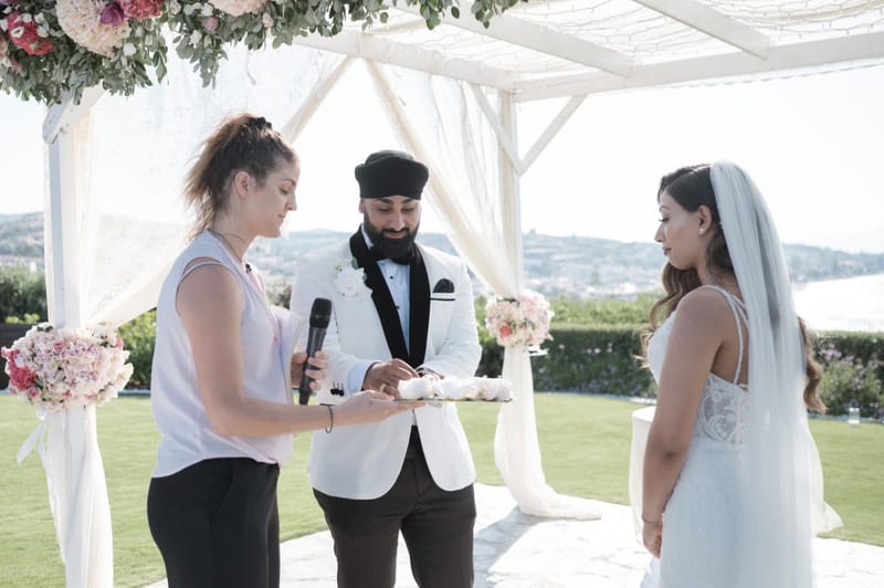 Amar & Simi Indian Wedding in Crete