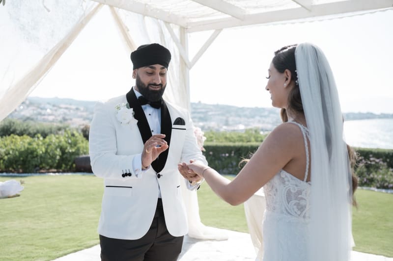 Amar & Simi Indian Wedding in Crete