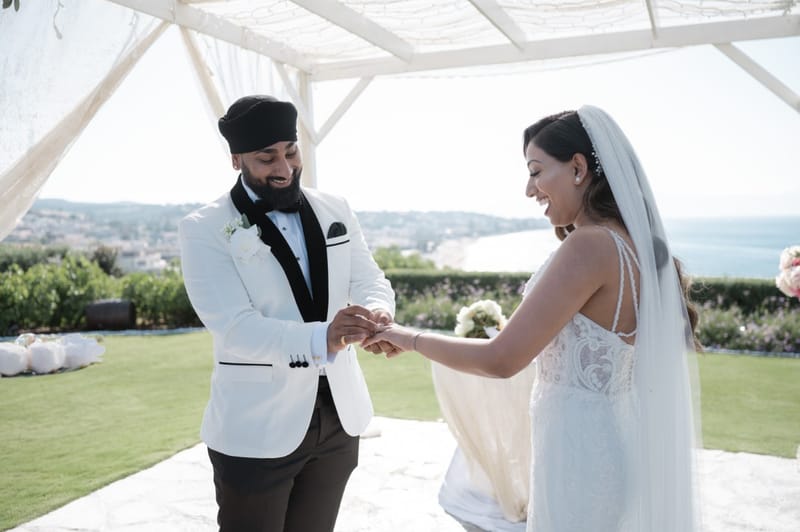 Amar & Simi Indian Wedding in Crete
