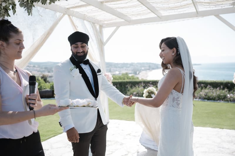 Amar & Simi Indian Wedding in Crete