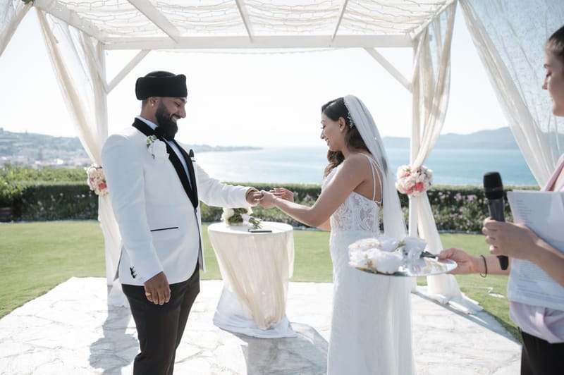 Amar & Simi Indian Wedding in Crete