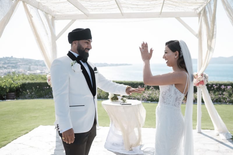 Amar & Simi Indian Wedding in Crete