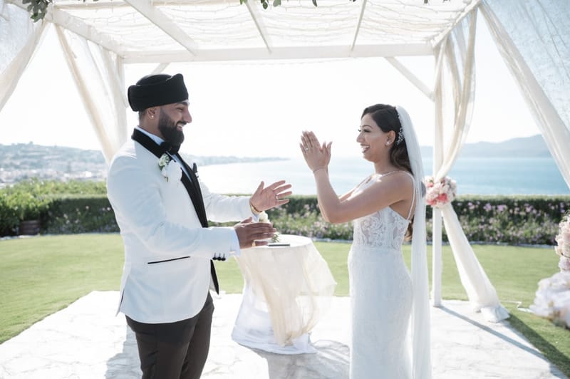 Amar & Simi Indian Wedding in Crete