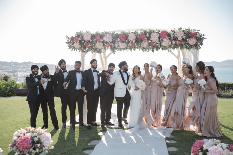 Amar & Simi Indian Wedding in Crete