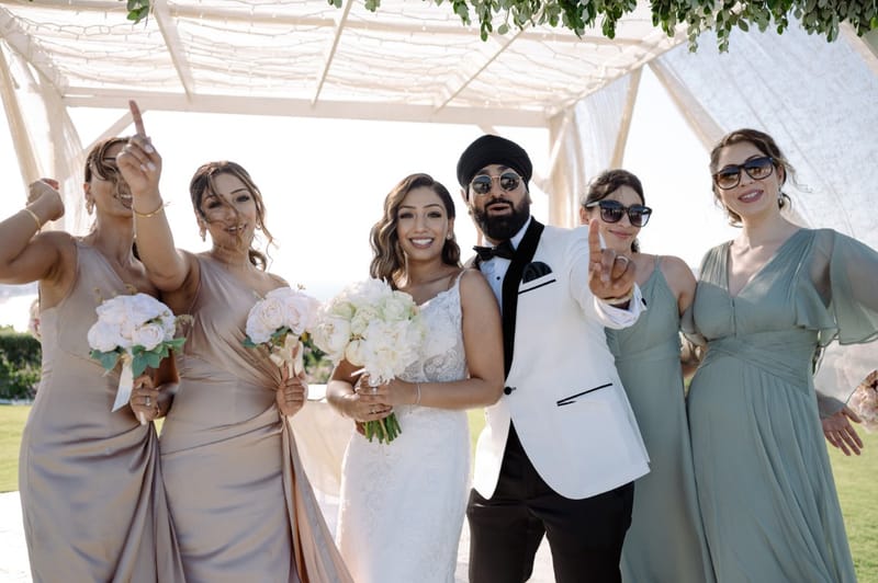 Amar & Simi Indian Wedding in Crete