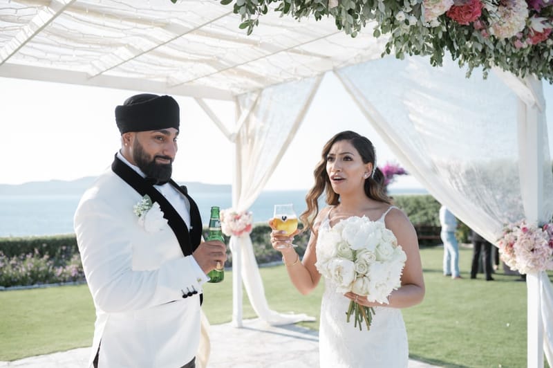 Amar & Simi Indian Wedding in Crete