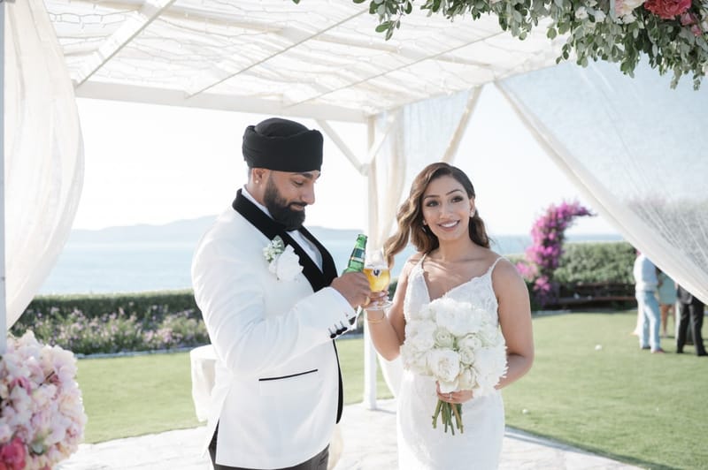 Amar & Simi Indian Wedding in Crete