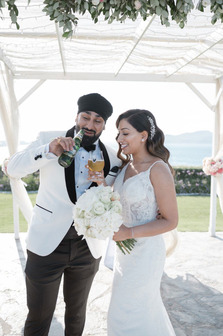 Amar & Simi Indian Wedding in Crete