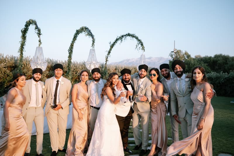 Amar & Simi Indian Wedding in Crete