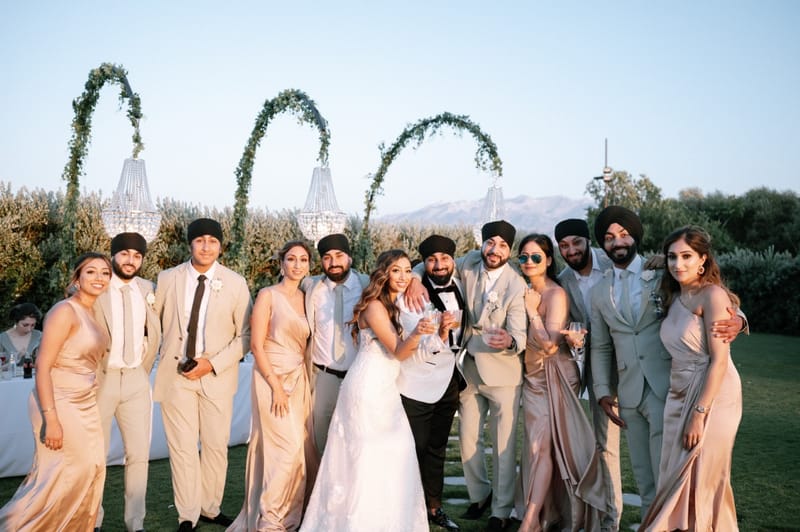 Amar & Simi Indian Wedding in Crete