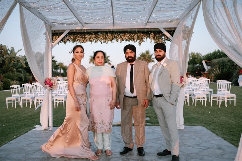 Amar & Simi Indian Wedding in Crete