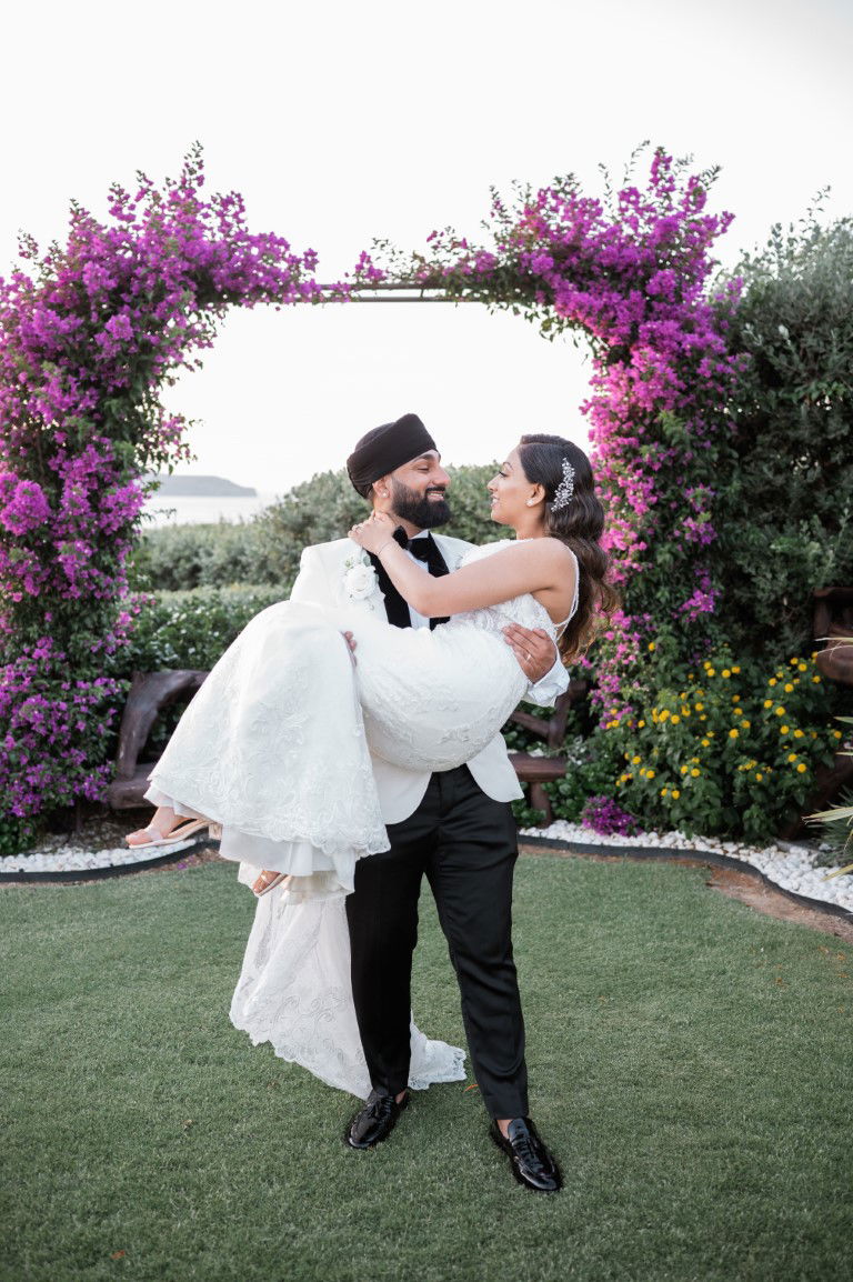 Amar & Simi Indian Wedding in Crete