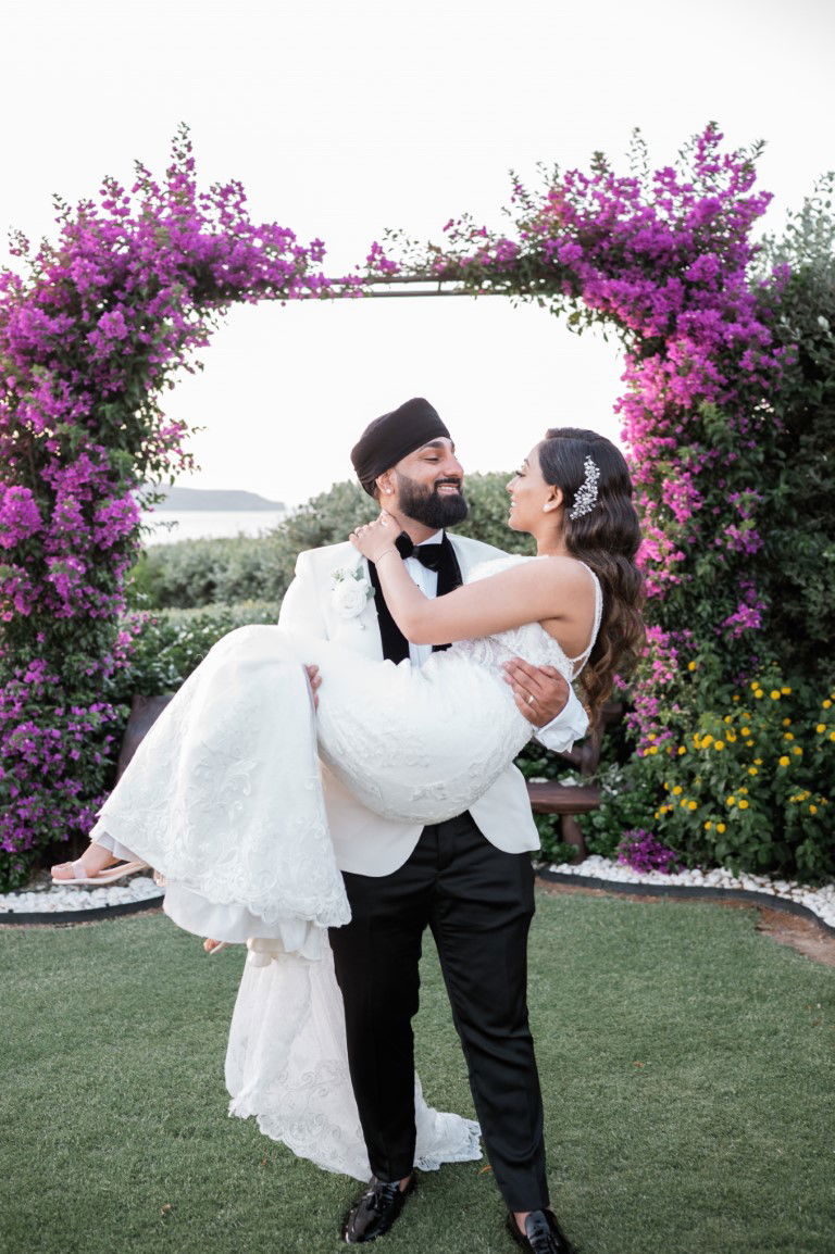 Amar & Simi Indian Wedding in Crete