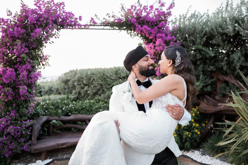 Amar & Simi Indian Wedding in Crete