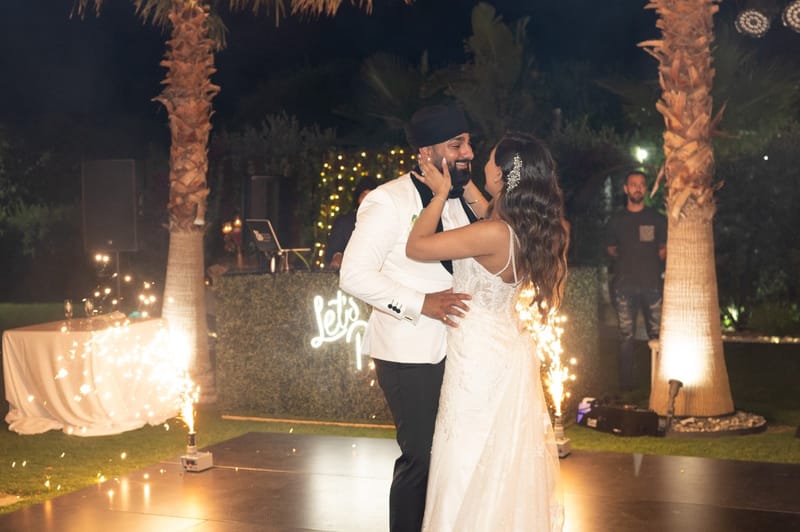 Amar & Simi Indian Wedding in Crete