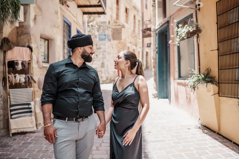 Amar & Simi Indian Wedding in Crete
