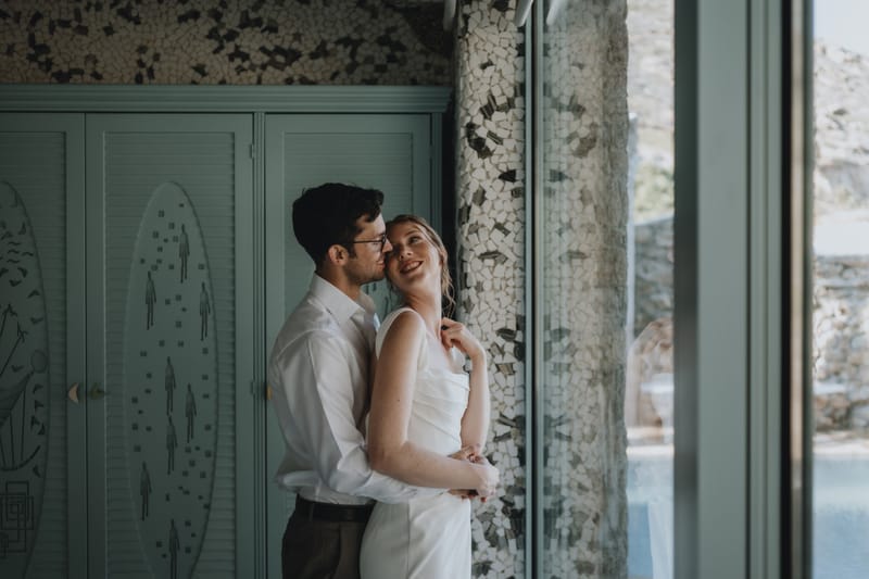 Caitlin & Mike Elopement in Ios