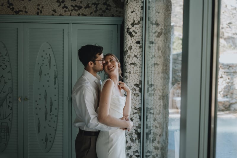 Caitlin & Mike Elopement in Ios