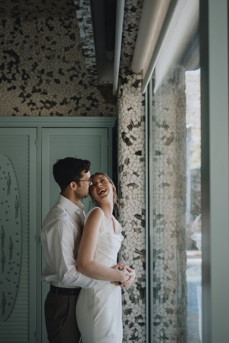 Caitlin & Mike Elopement in Ios