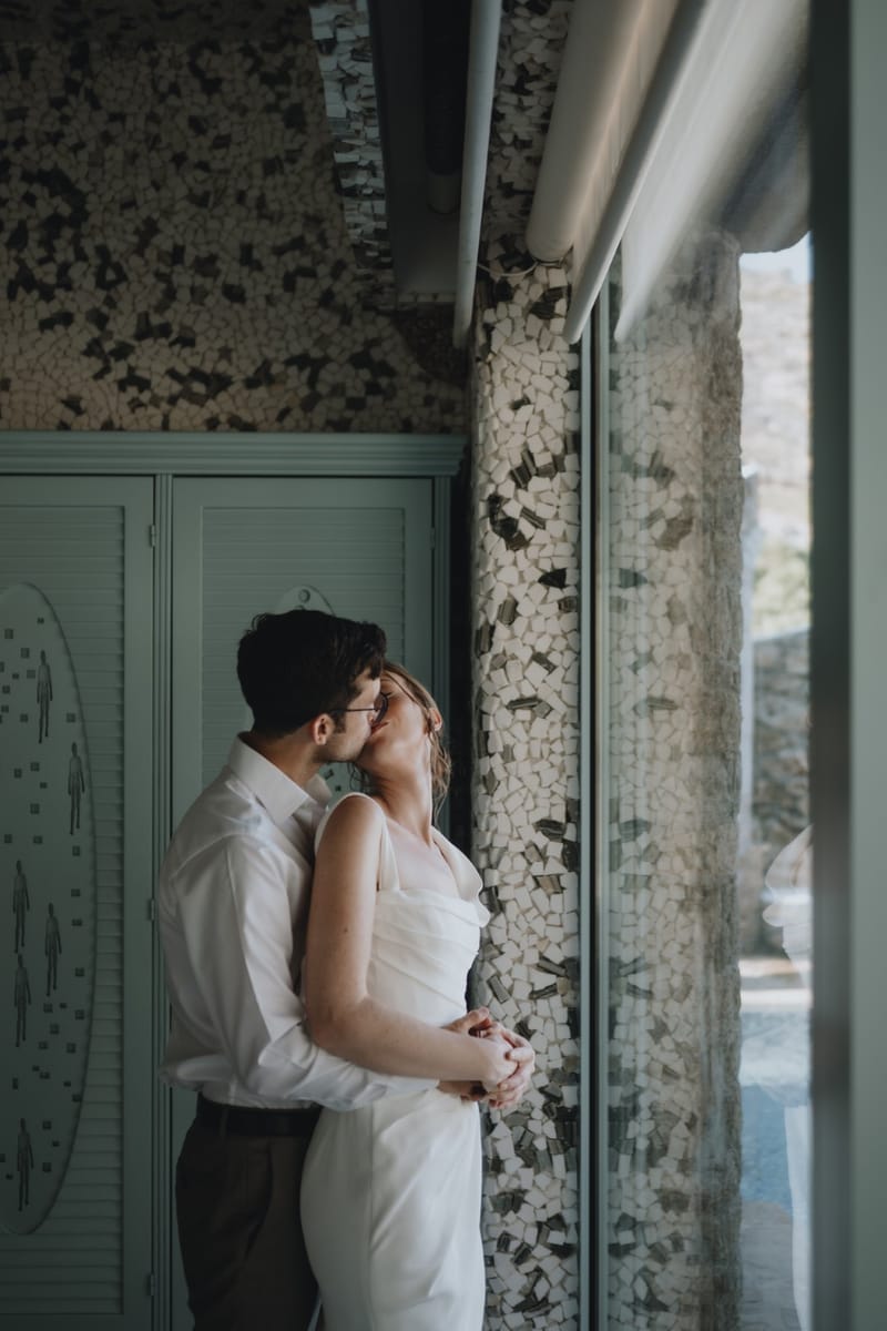 Caitlin & Mike Elopement in Ios