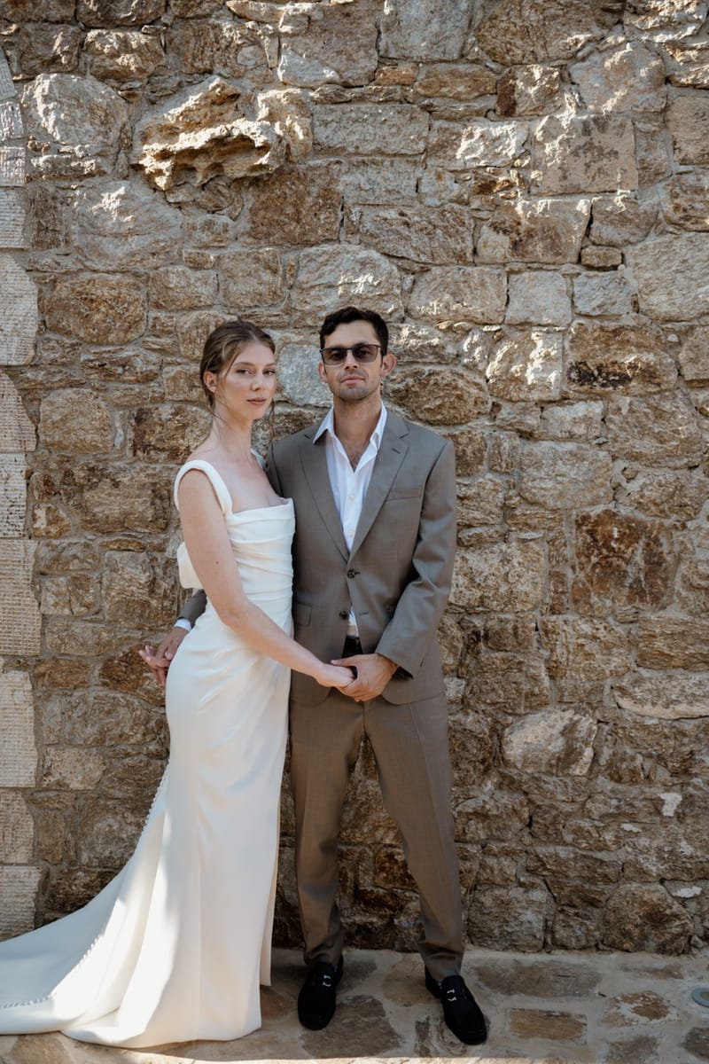 Caitlin & Mike Elopement in Ios