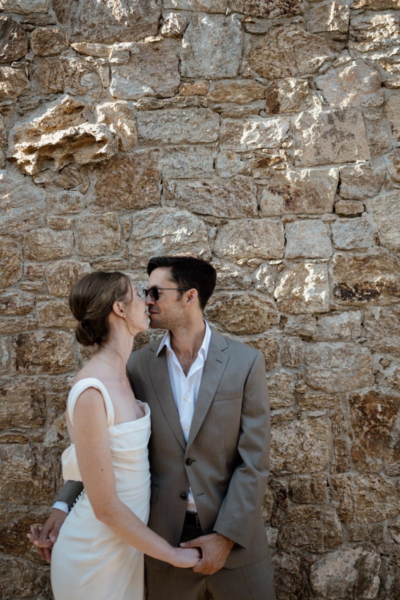 Caitlin & Mike Elopement in Ios