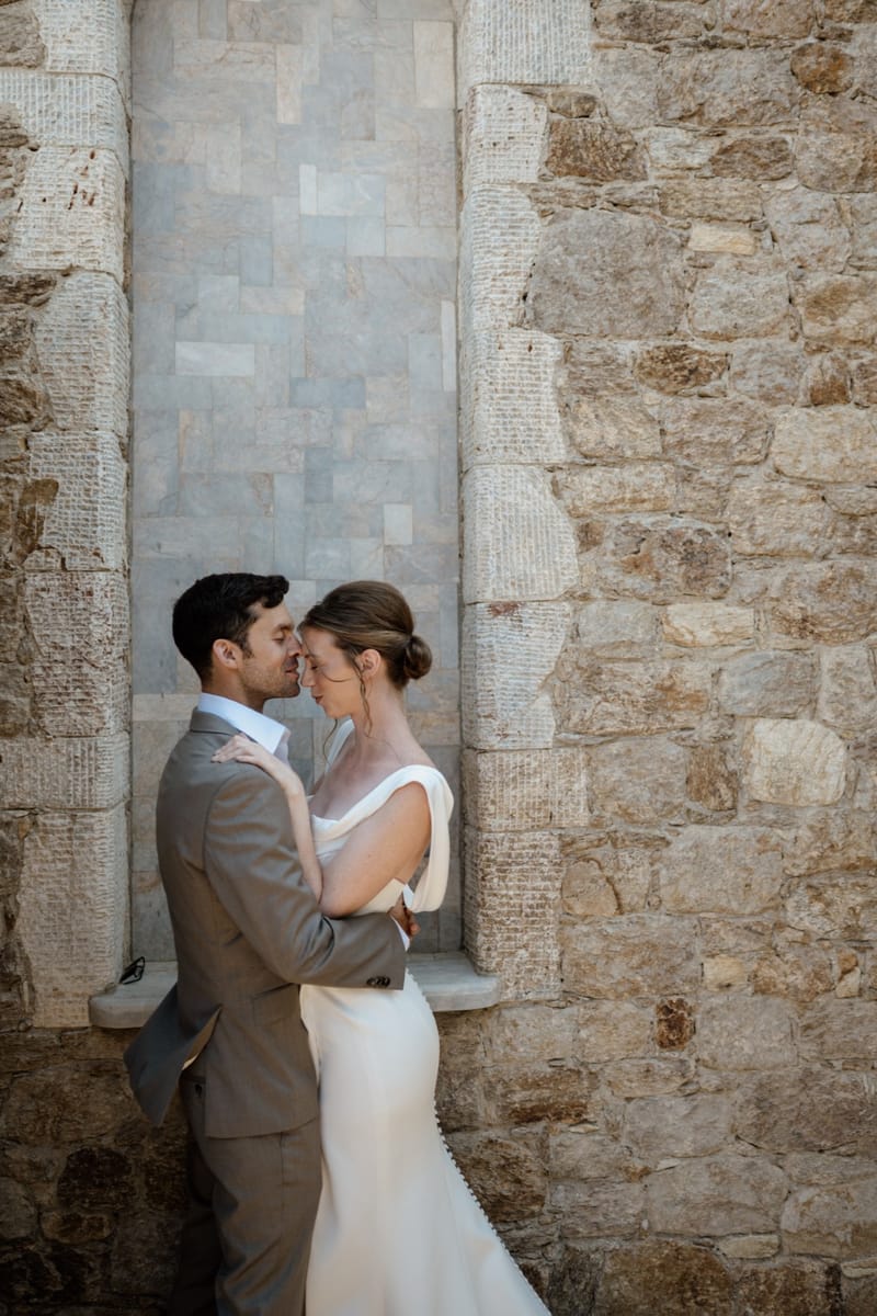 Caitlin & Mike Elopement in Ios