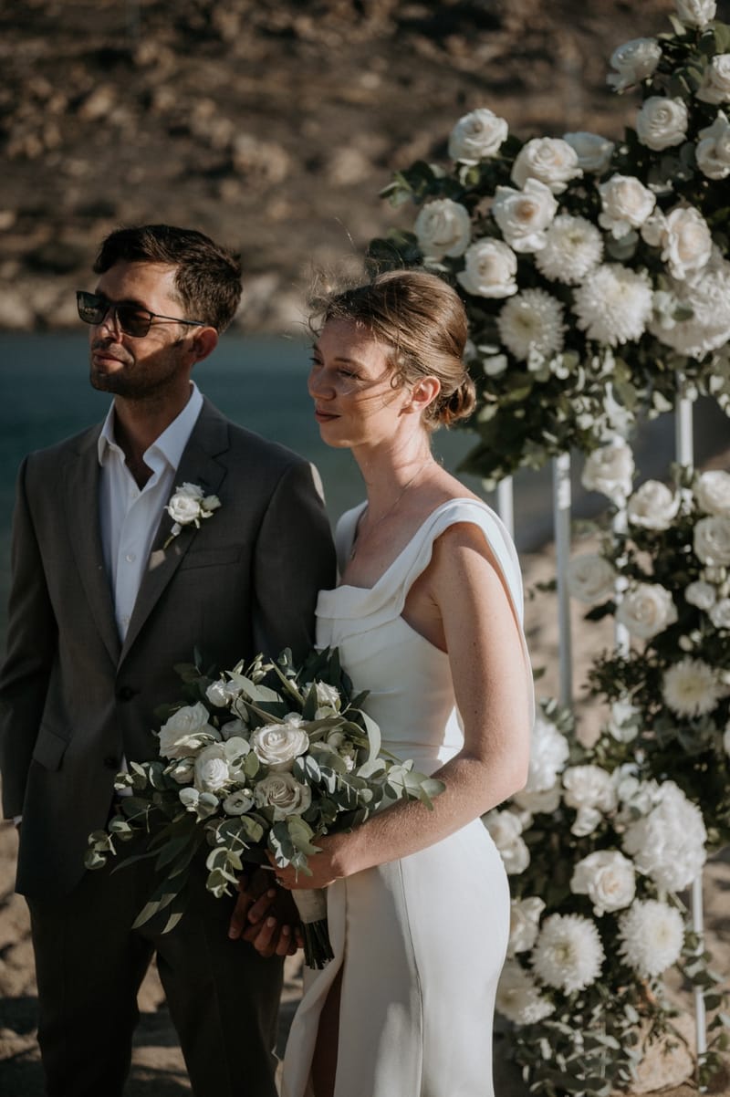 Caitlin & Mike Elopement in Ios