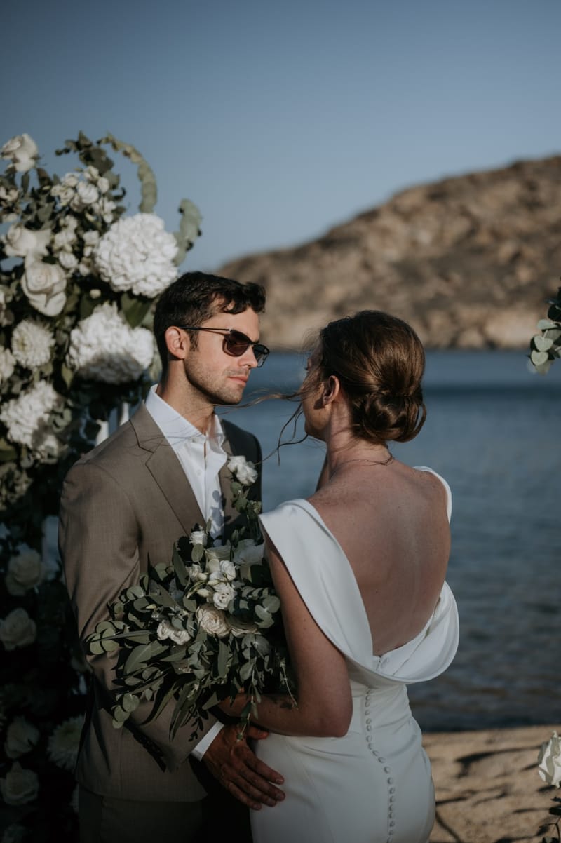 Caitlin & Mike Elopement in Ios