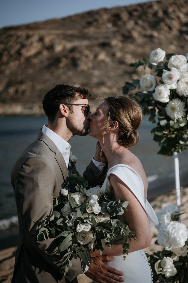 Caitlin & Mike Elopement in Ios