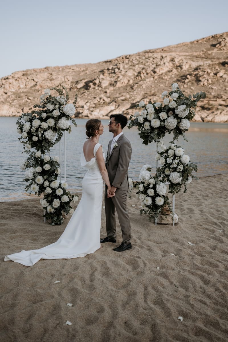 Caitlin & Mike Elopement in Ios