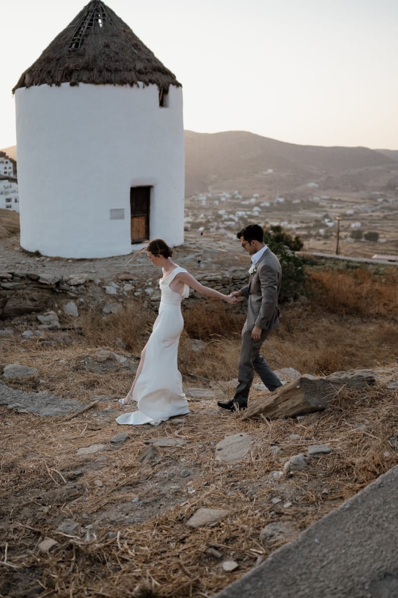 Caitlin & Mike Elopement in Ios