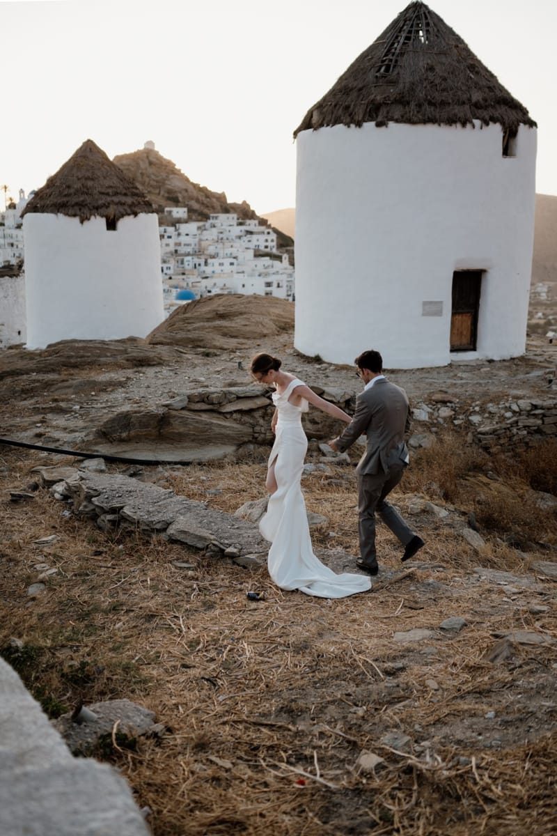 Caitlin & Mike Elopement in Ios