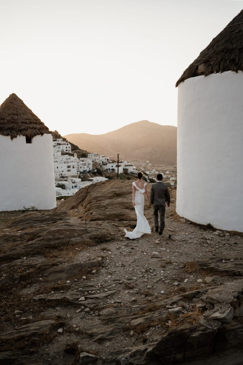 Caitlin & Mike Elopement in Ios