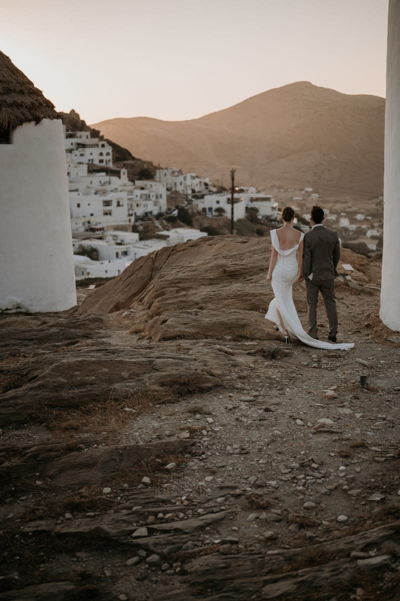 Caitlin & Mike Elopement in Ios