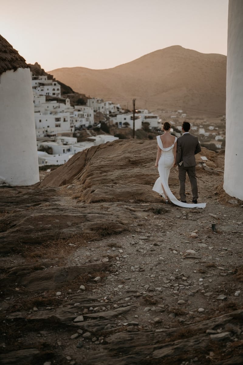 Caitlin & Mike Elopement in Ios