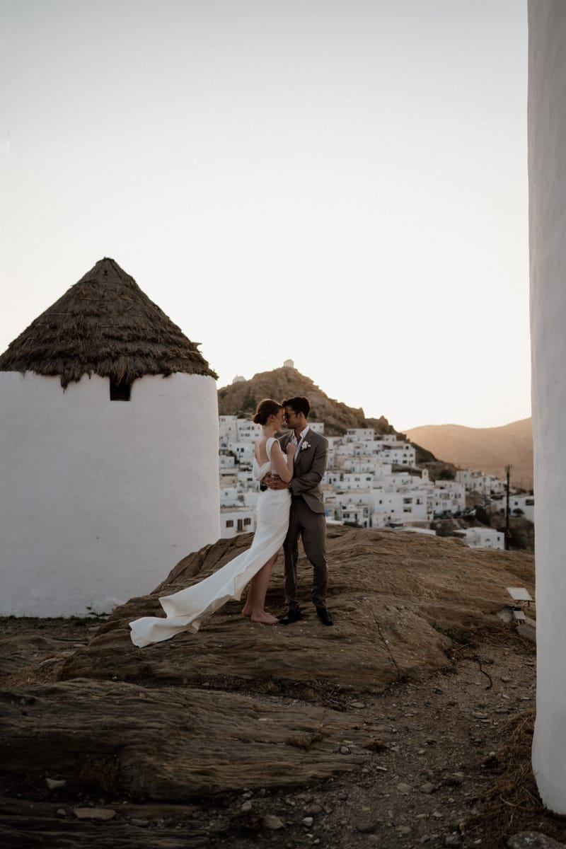 Caitlin & Mike Elopement in Ios