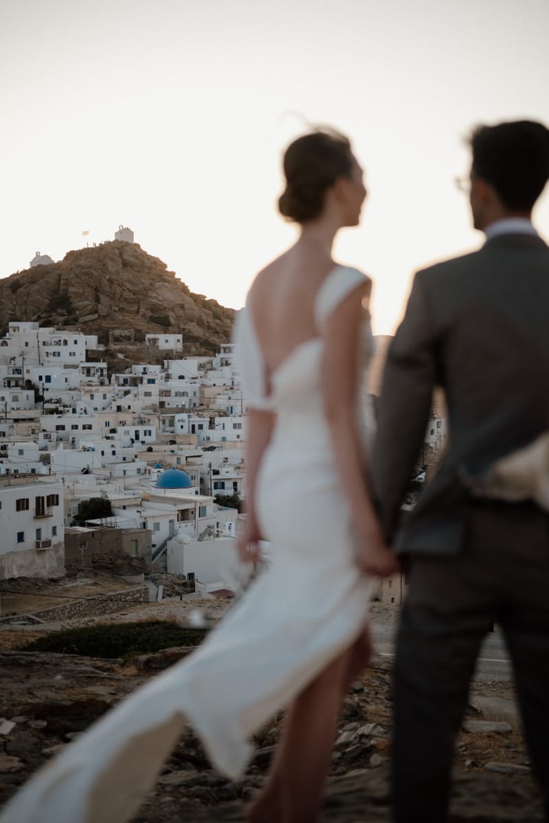 Caitlin & Mike Elopement in Ios