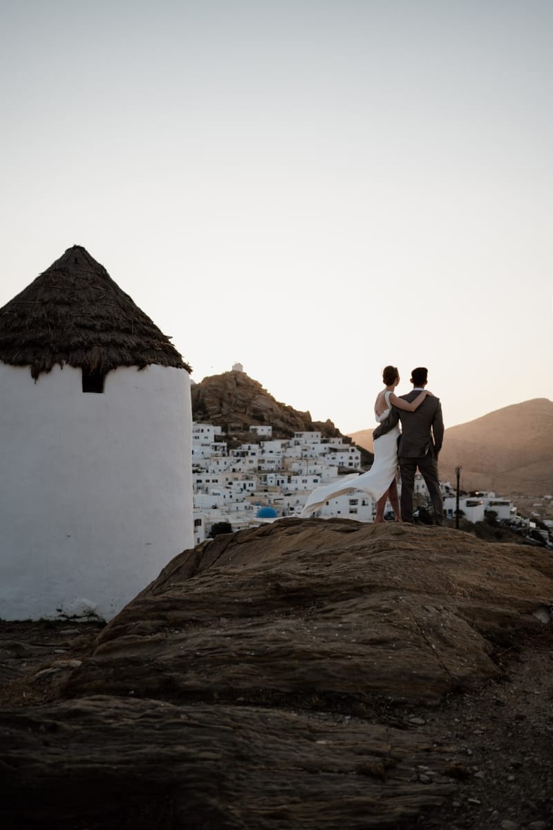 Caitlin & Mike Elopement in Ios