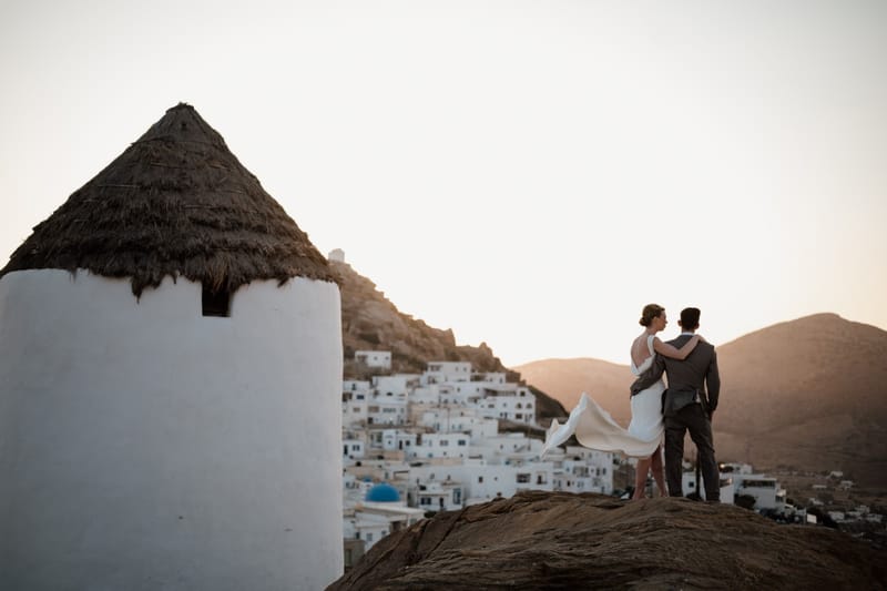 Caitlin & Mike Elopement in Ios