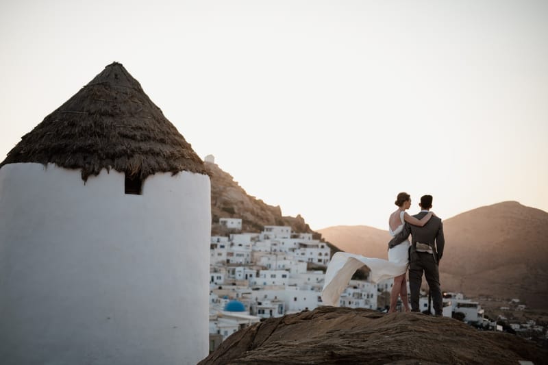 Caitlin & Mike Elopement in Ios