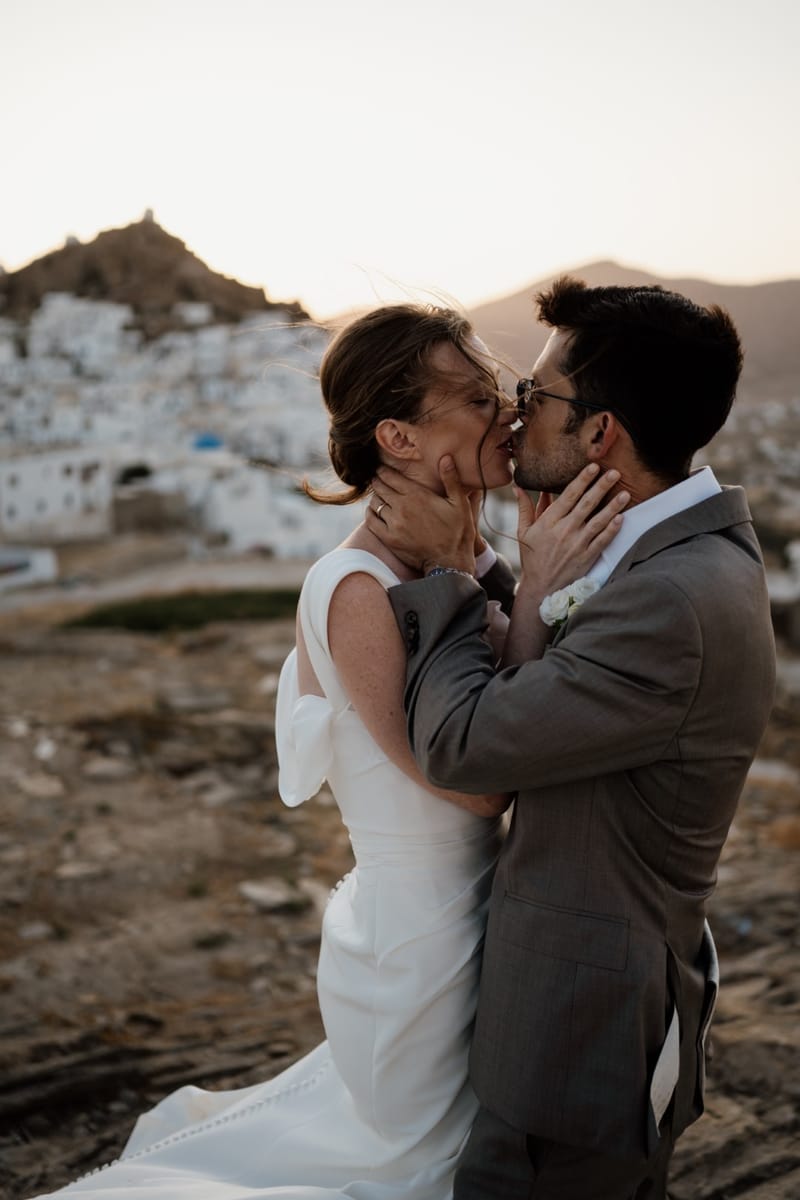 Caitlin & Mike Elopement in Ios