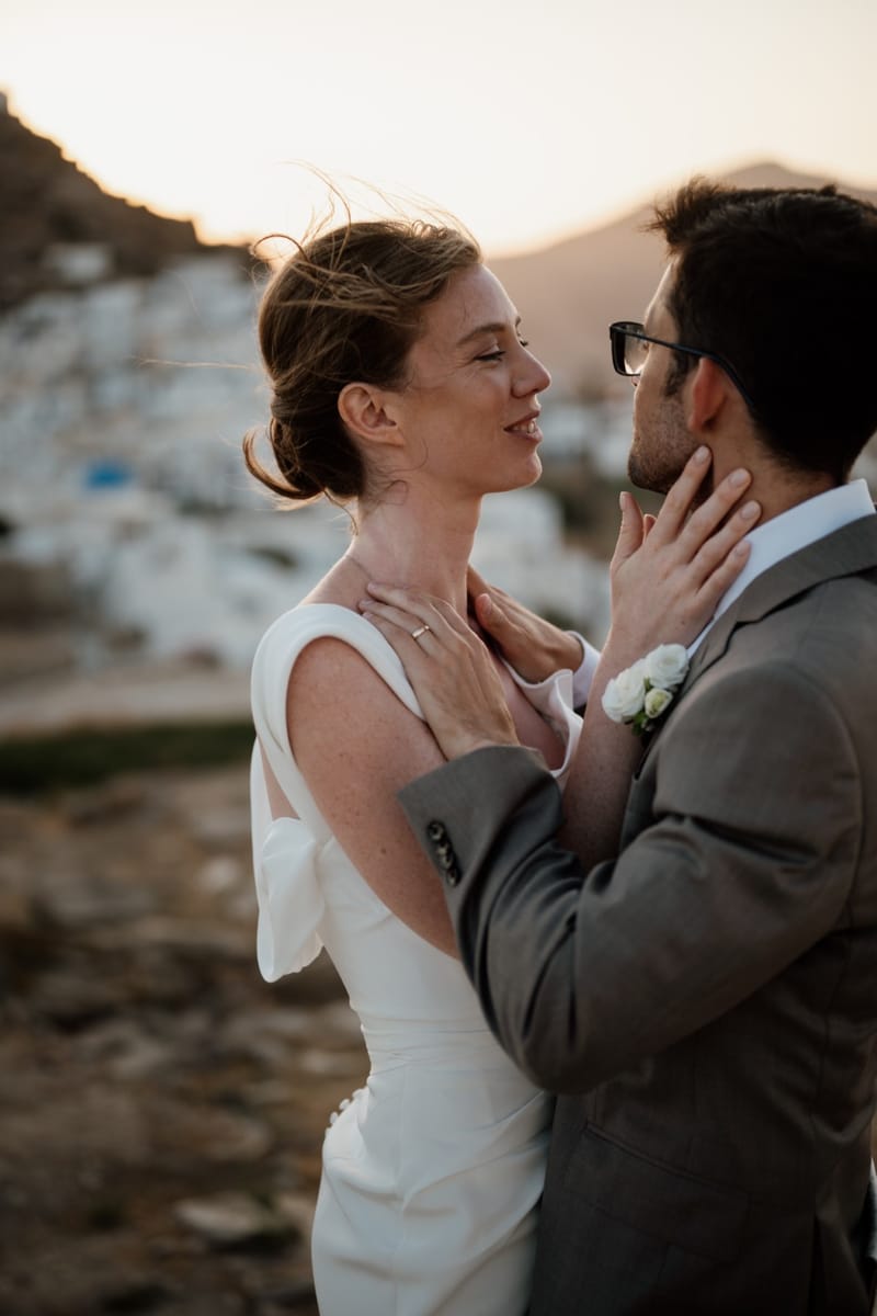 Caitlin & Mike Elopement in Ios