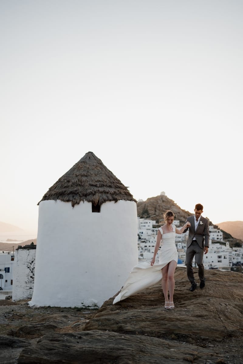 Caitlin & Mike Elopement in Ios